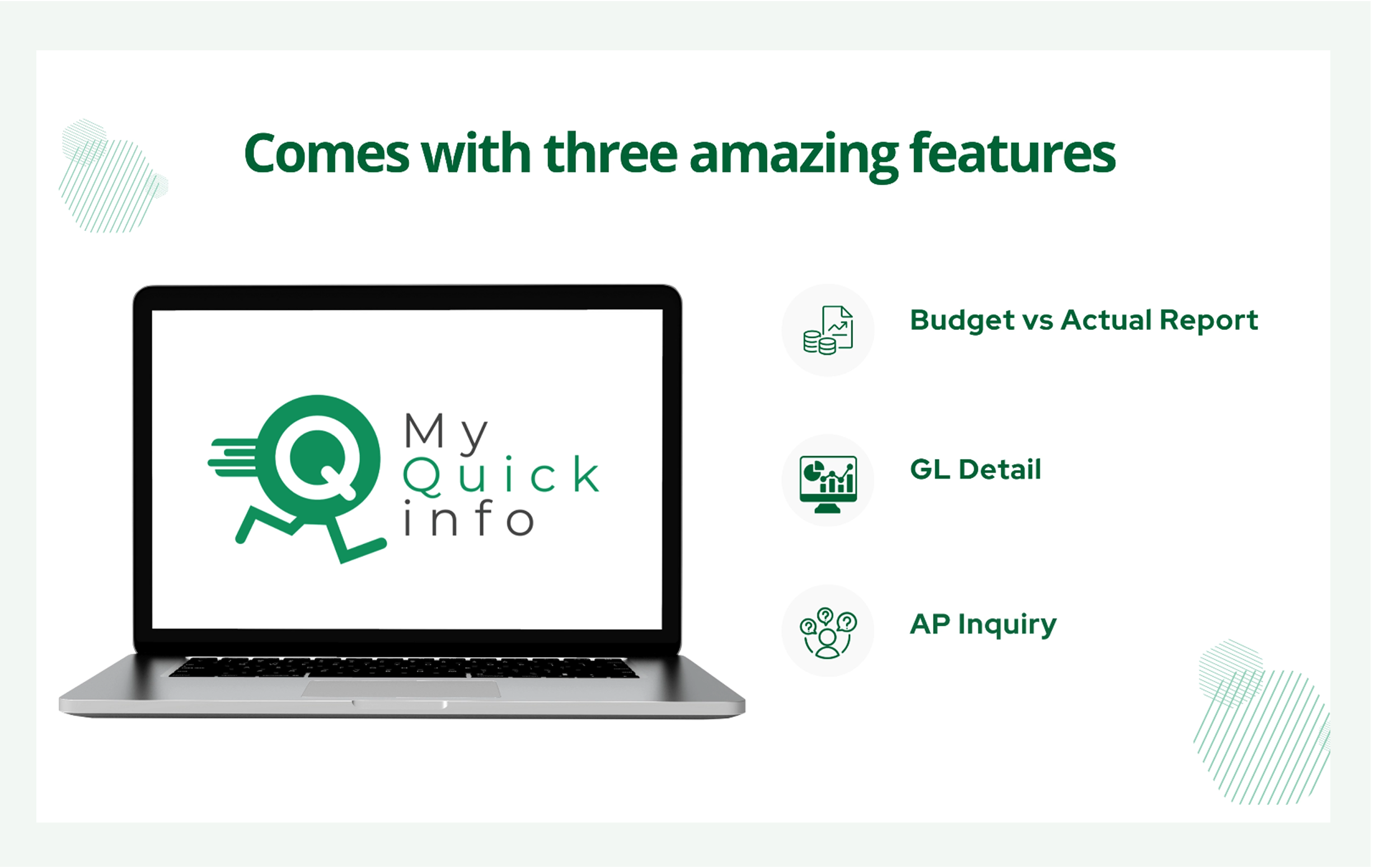 MyQuickInfo Dashboard